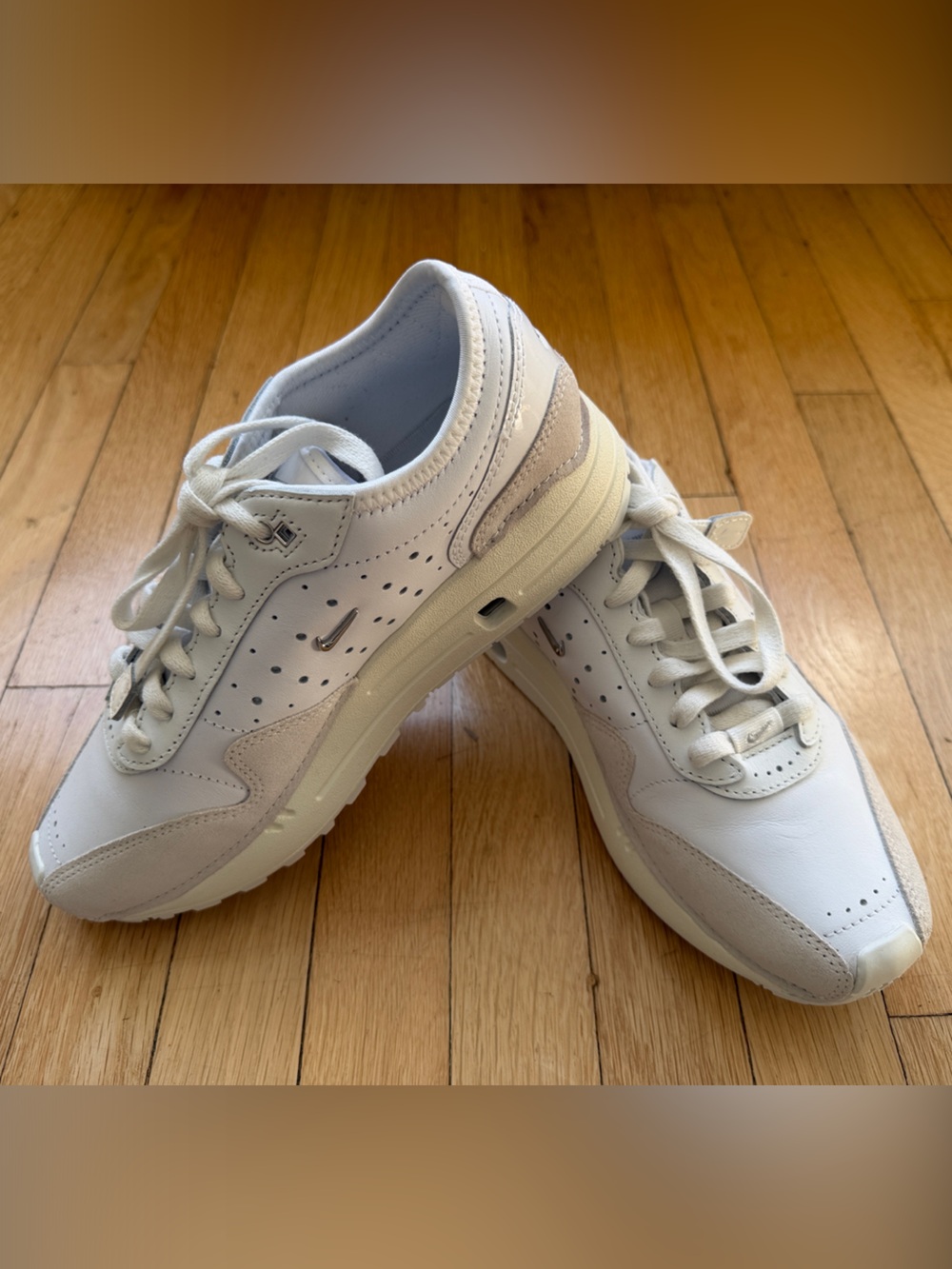 Nike Air x Jacquemus White Leather Sneakers